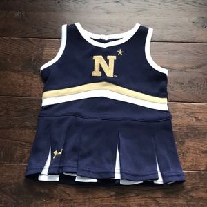 Navy Cheerleading Outfit